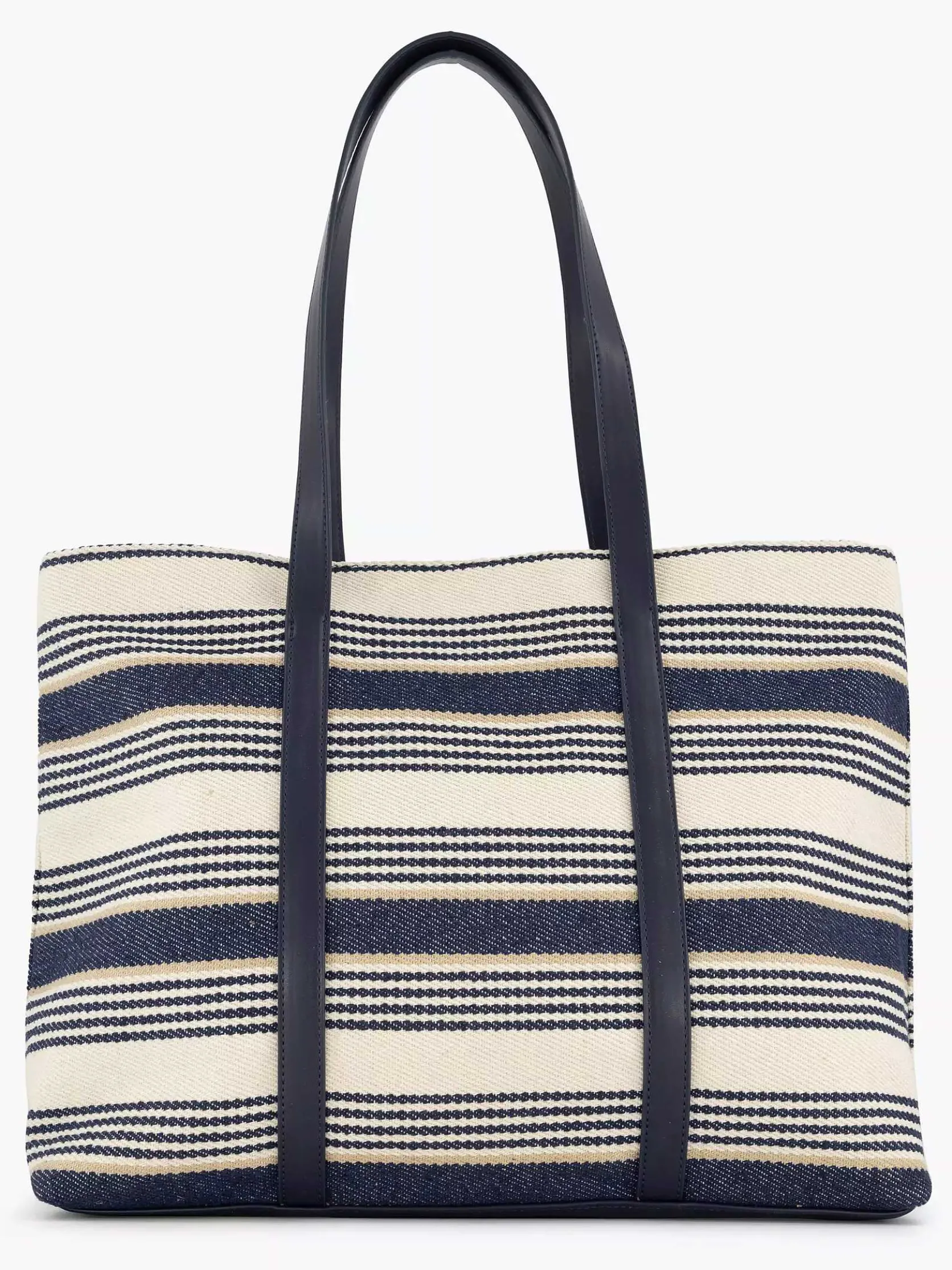 Blauw/ Witte Strandtas