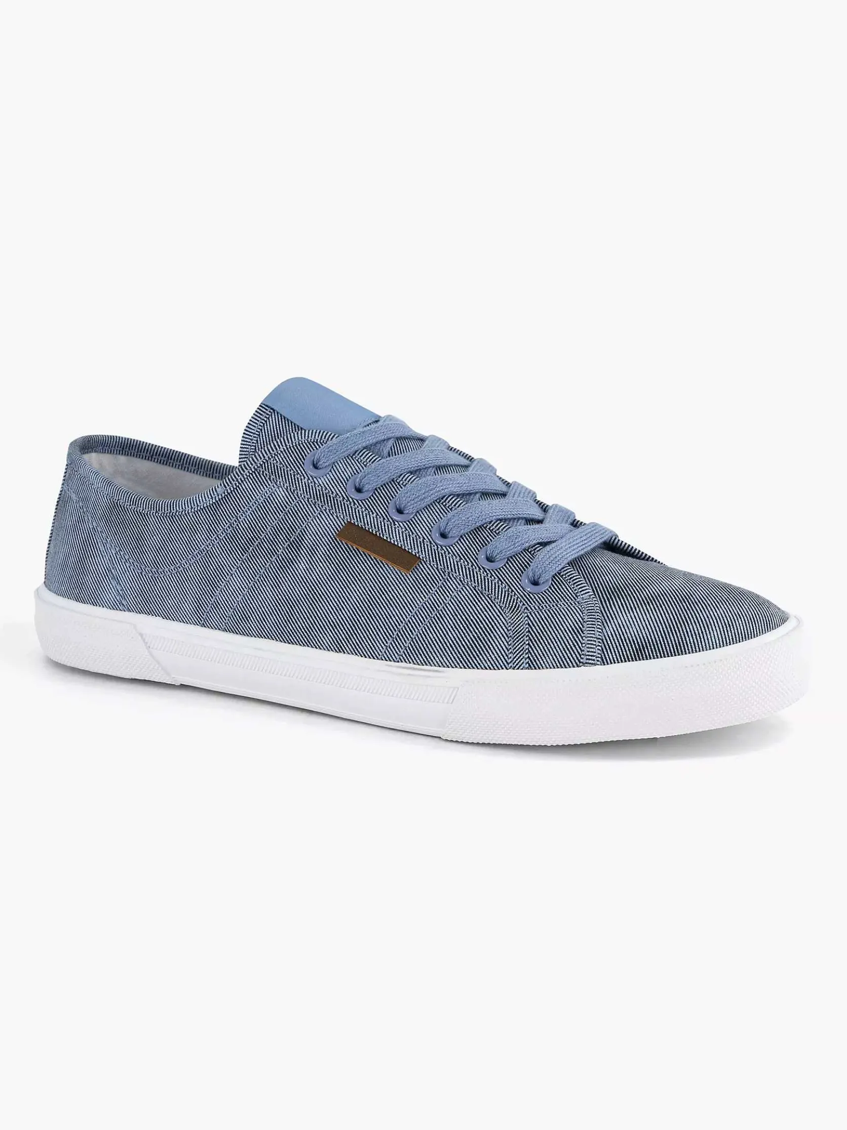 Blauwe Canvas Sneaker