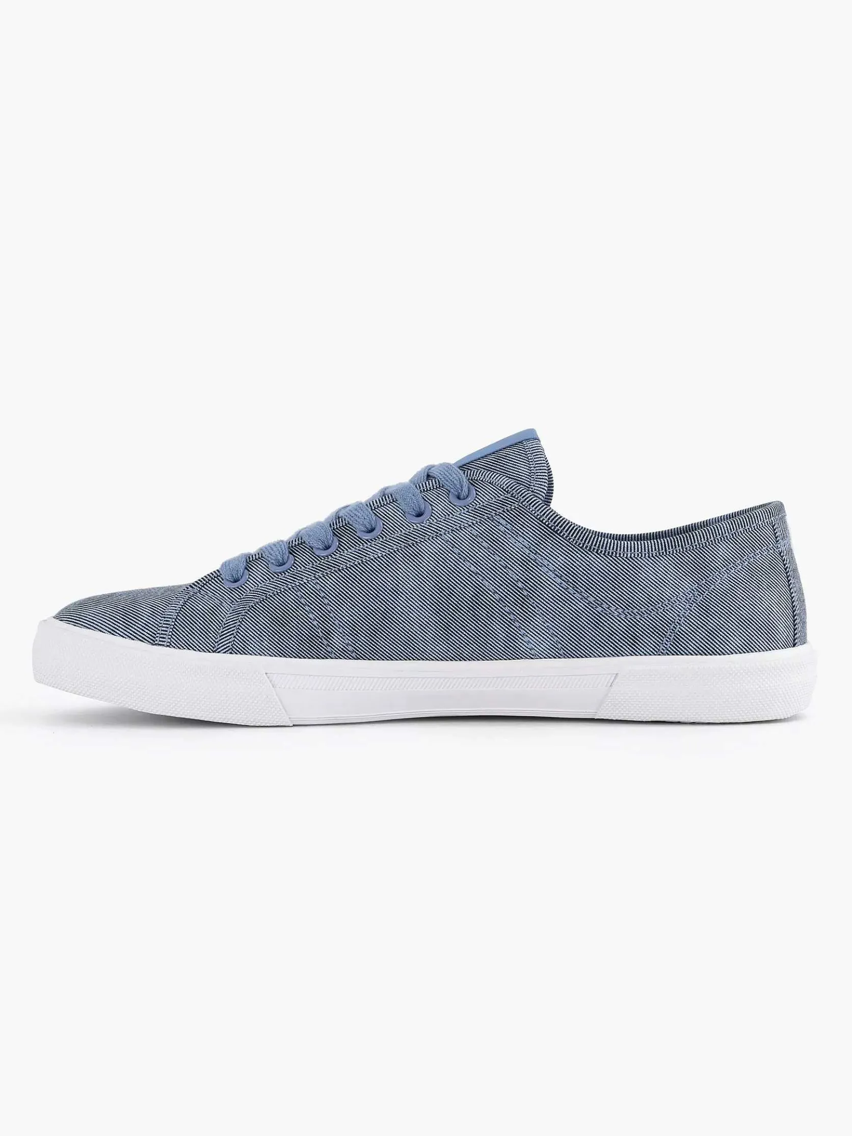 Blauwe Canvas Sneaker
