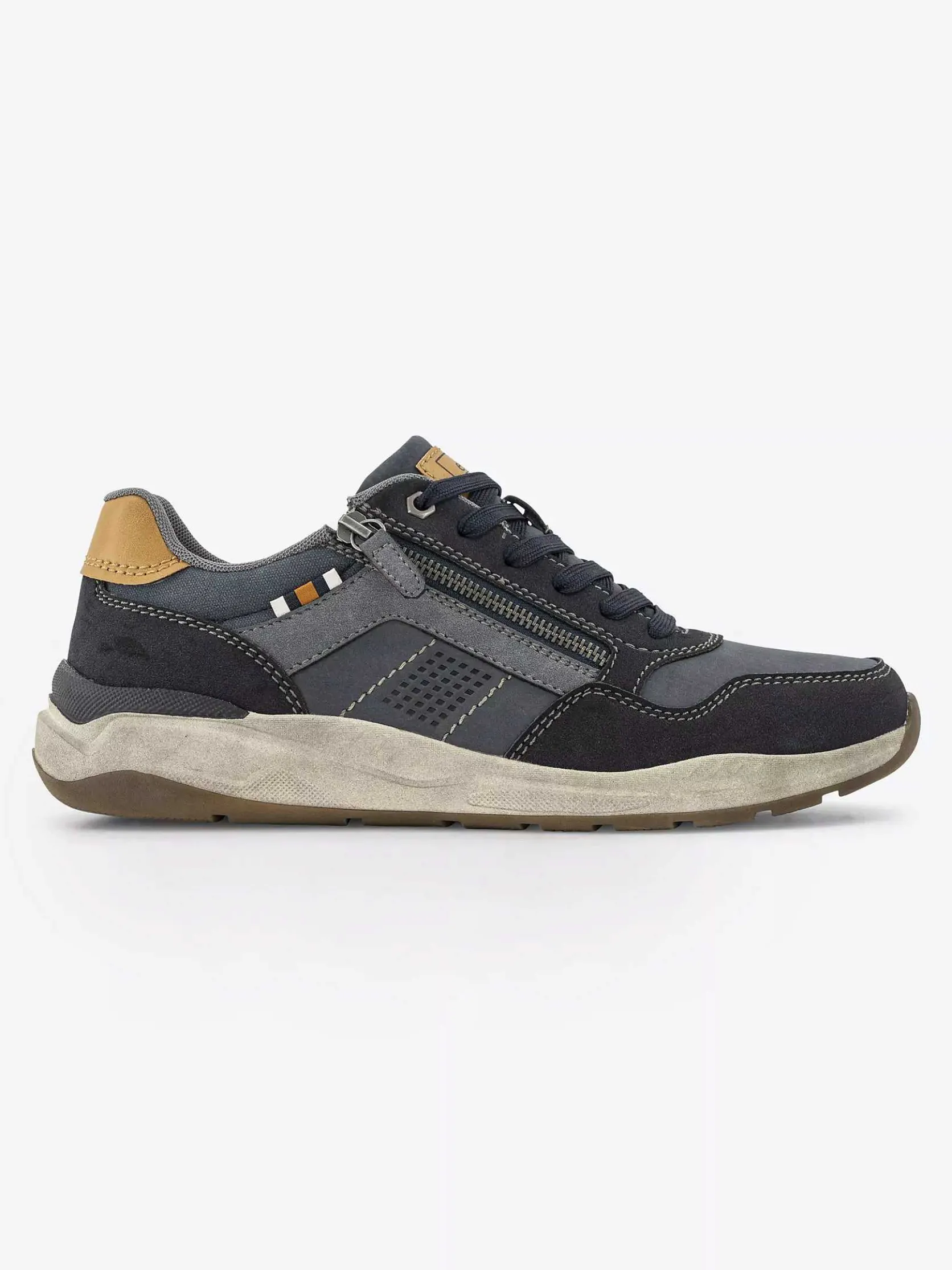 Blauwe Comfort Veterschoen
