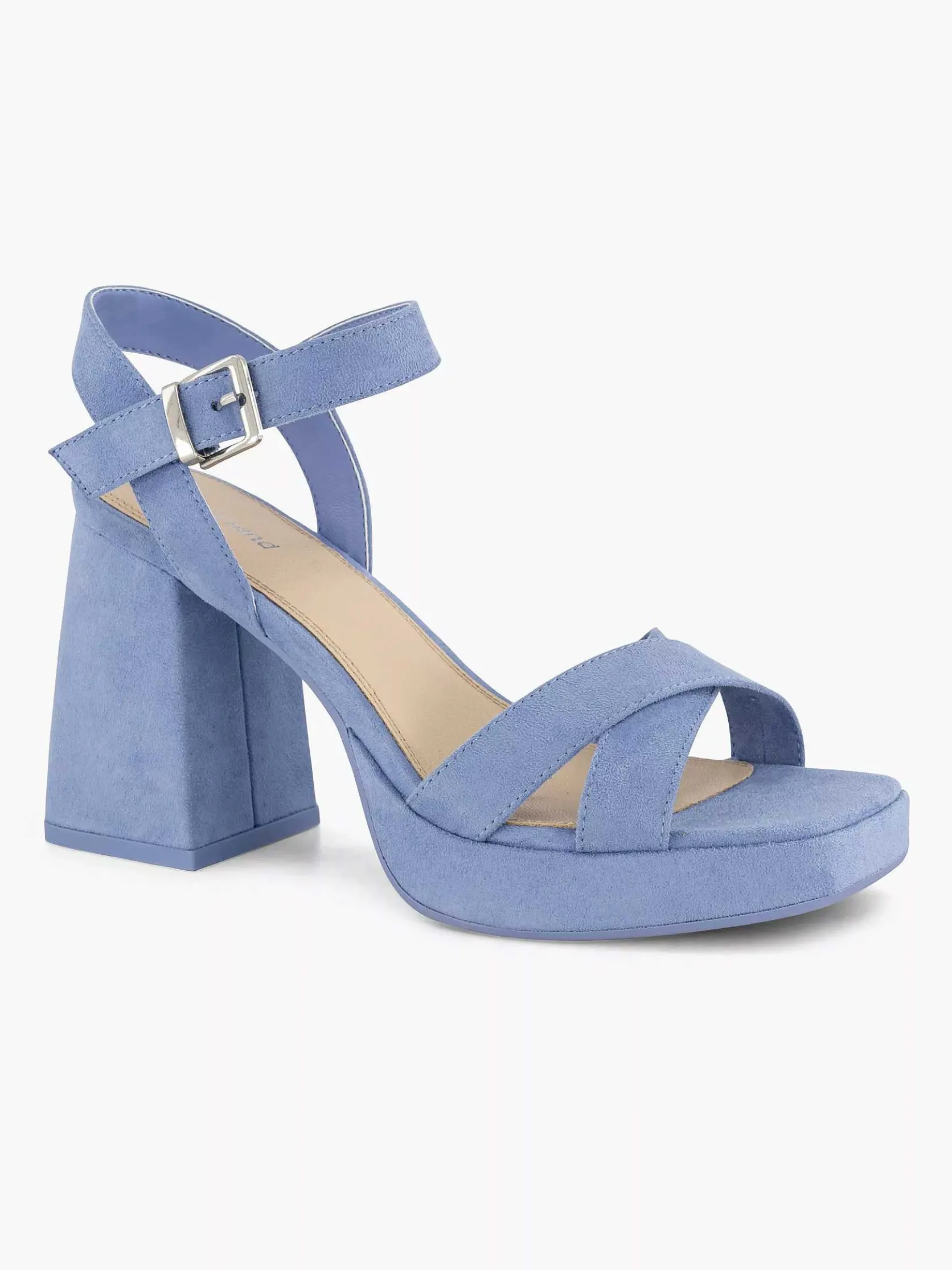 Blauwe Sandalette