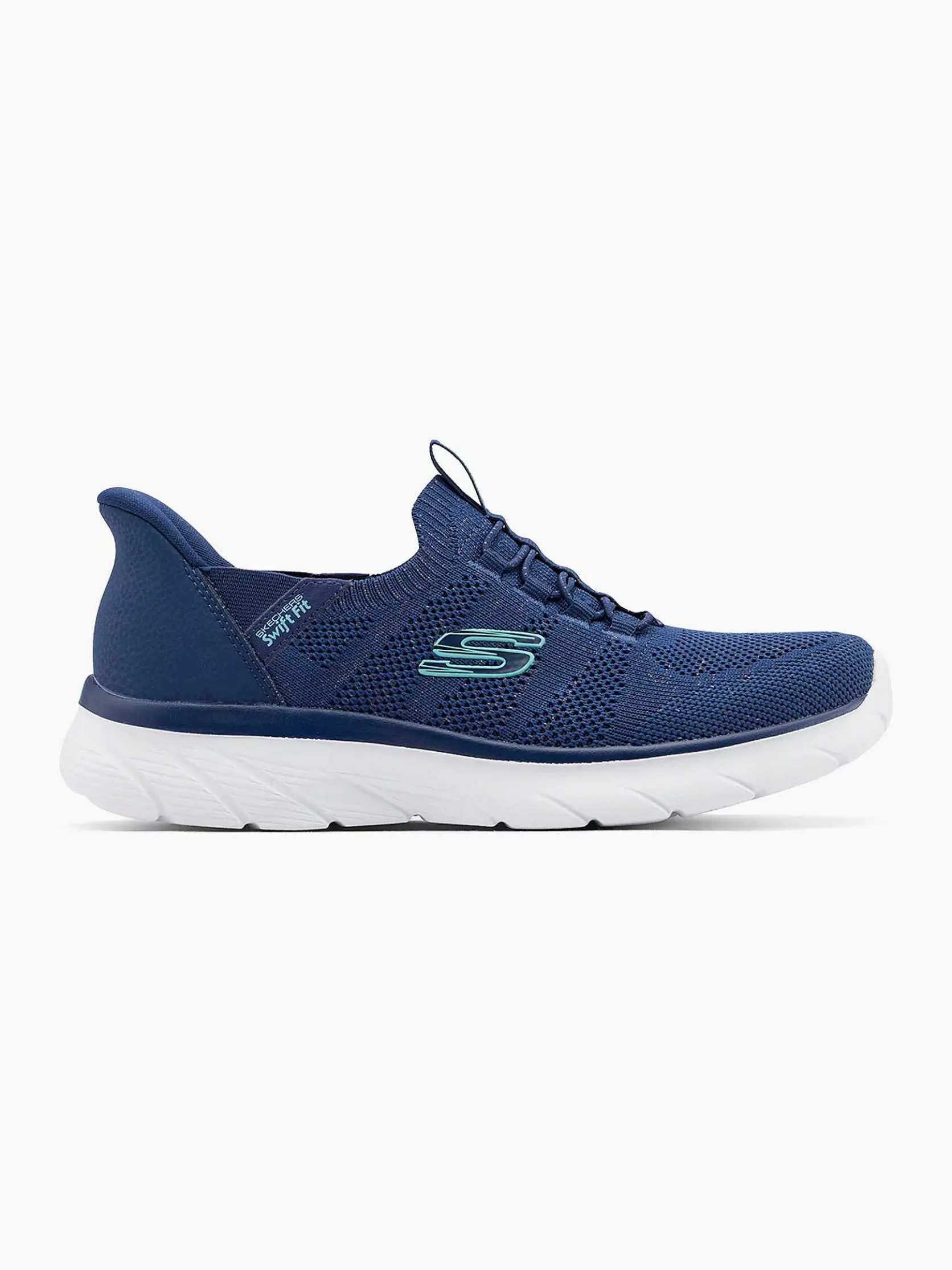 Blauwe Sneaker Swift Fit - Hands Free Memory Foam