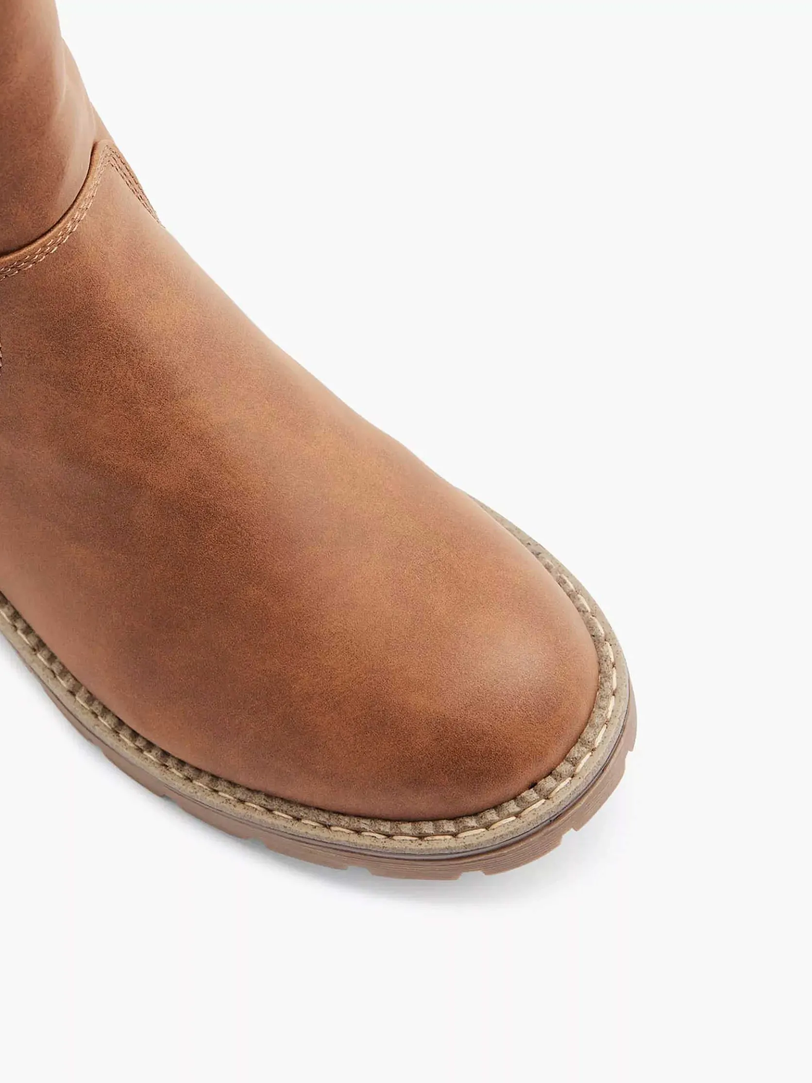 Bruine Enkelboot Gevoerd