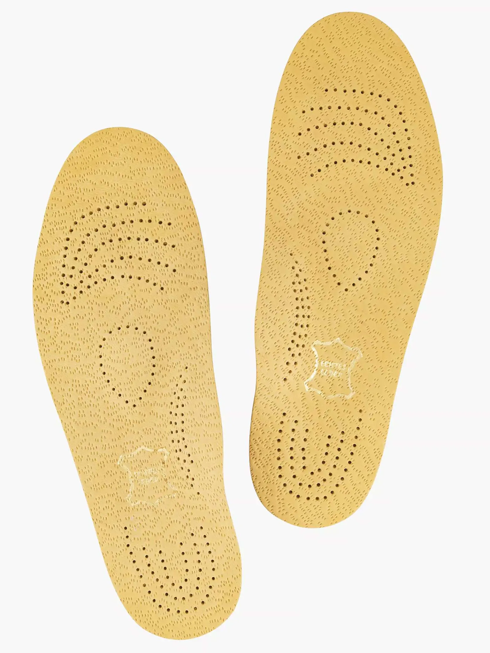 Bruine Leren Voetbed Zool 37-38