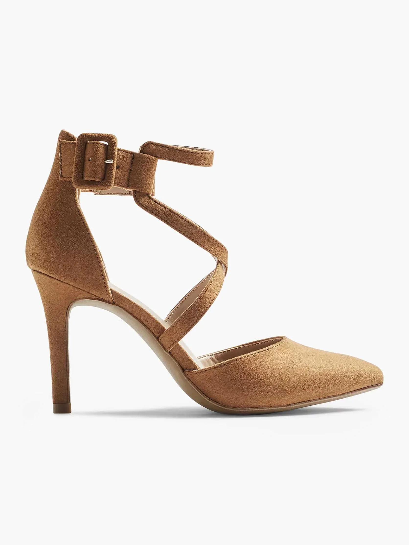 Bruine Pump Gespsluiting