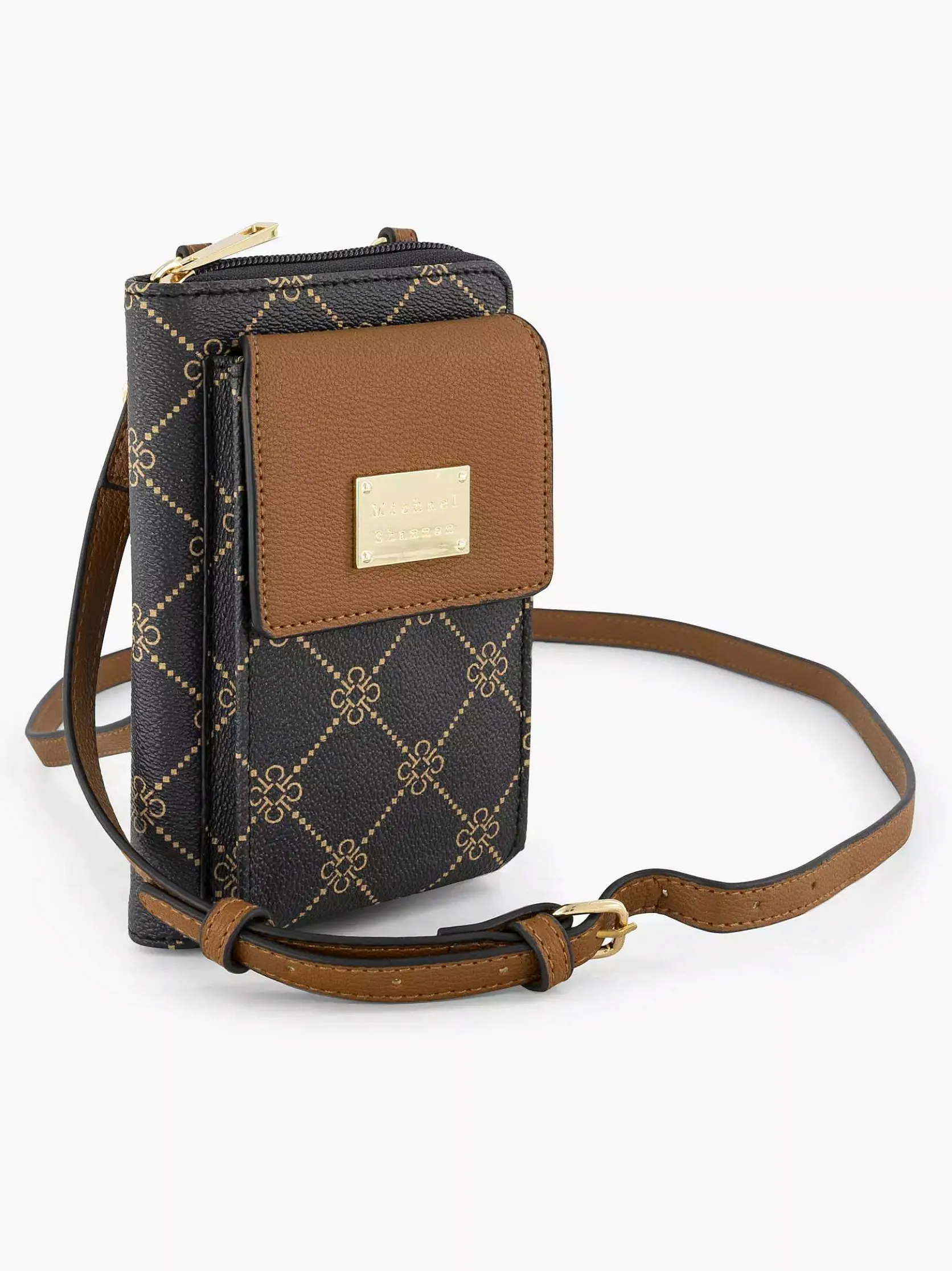 Bruine Telefoontas Print