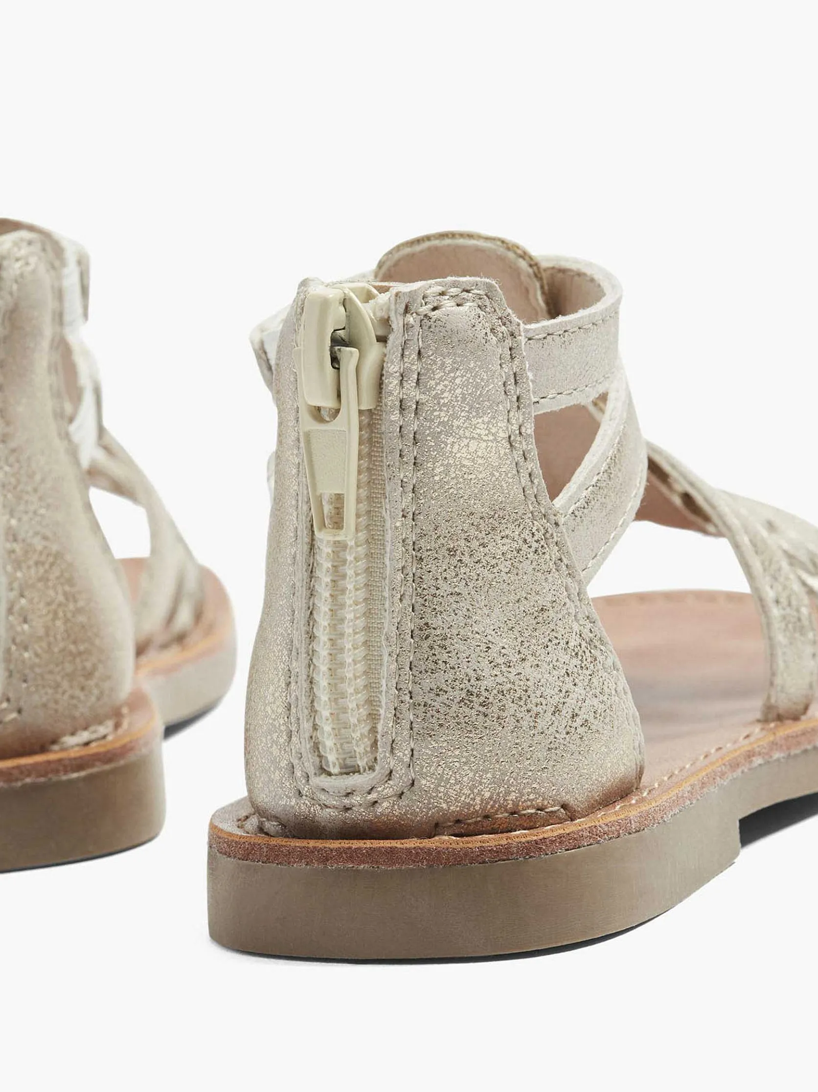 Gouden Metallic Sandaal