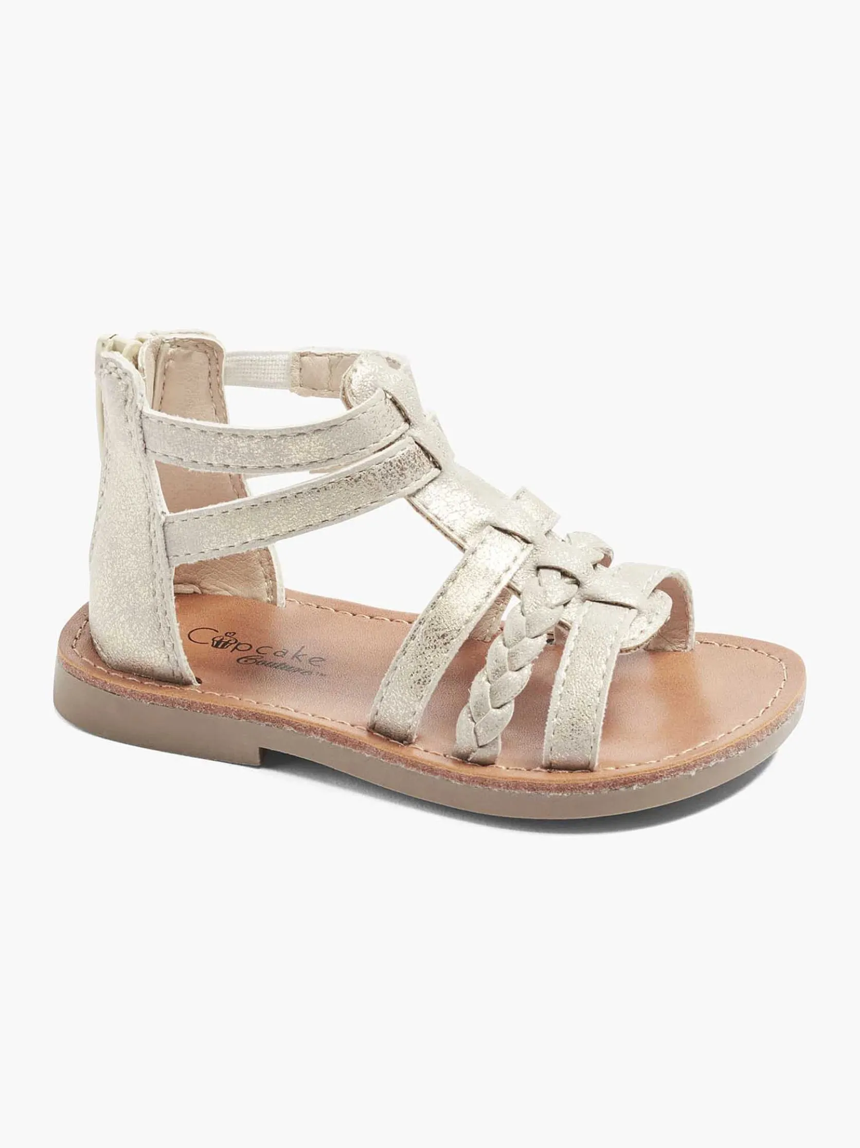 Gouden Metallic Sandaal