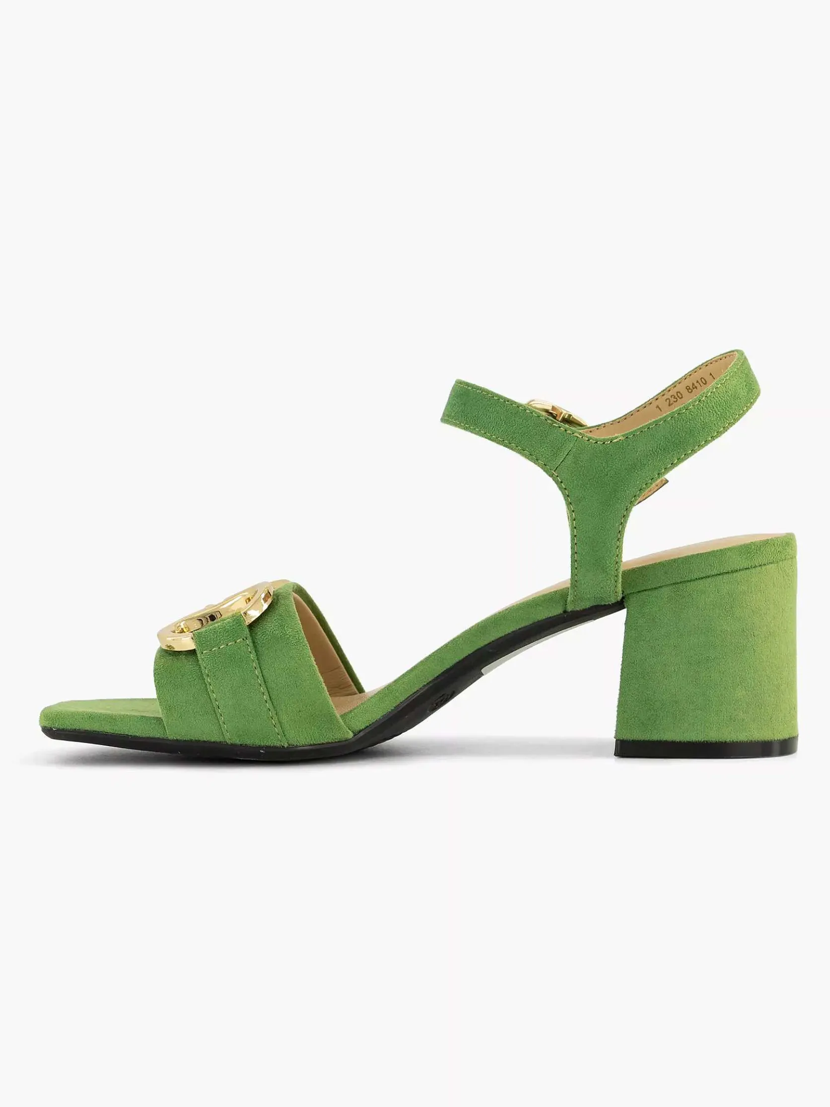 Groene Sandalette Sierketting