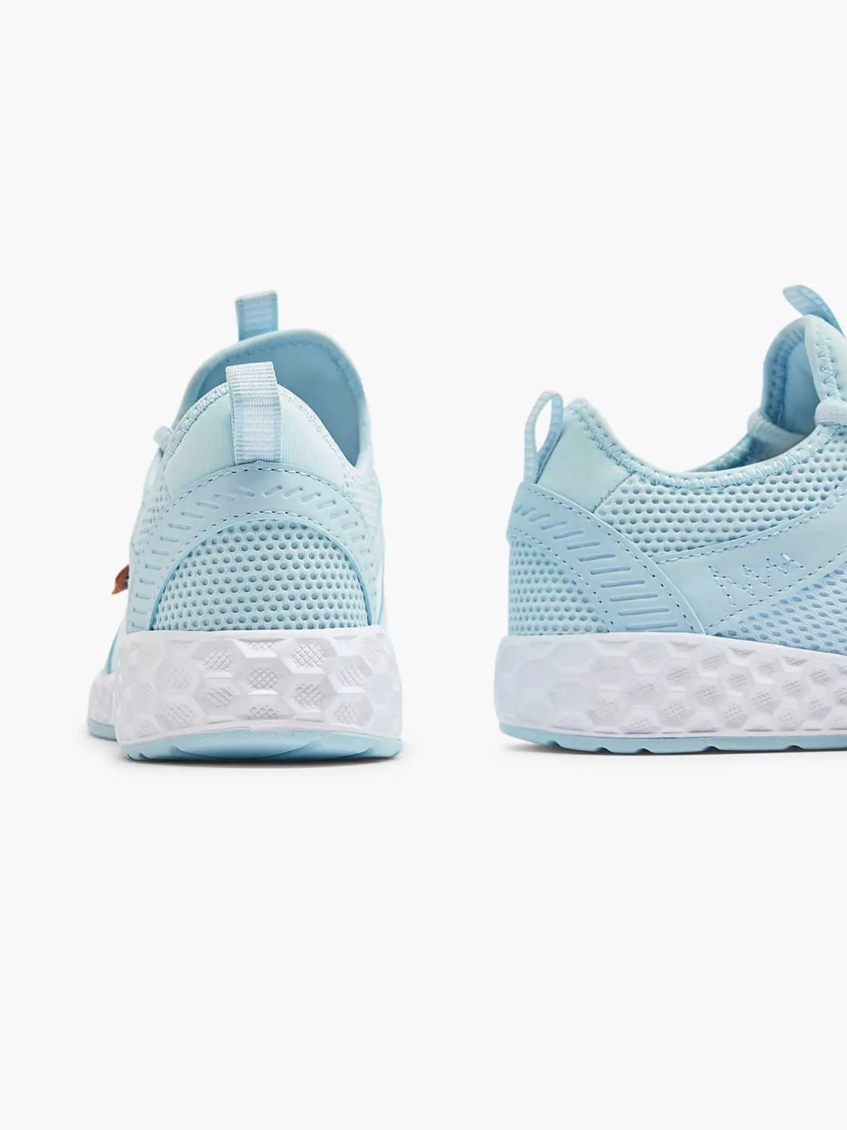 Lichtblauwe Sneaker Memory Foam