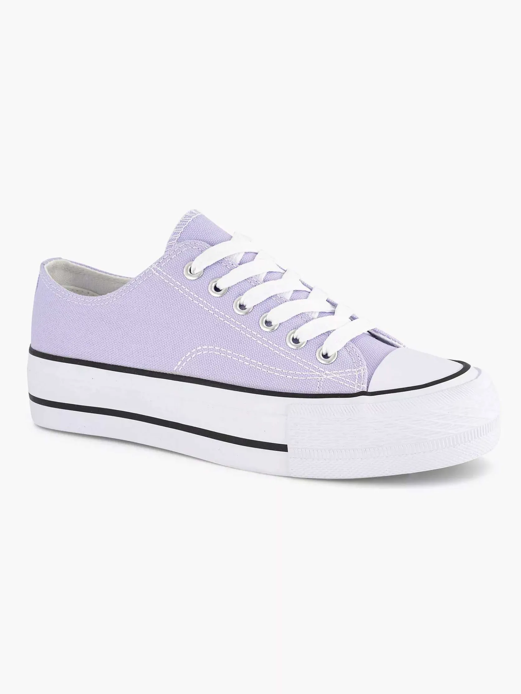 Lila Canvas Sneaker