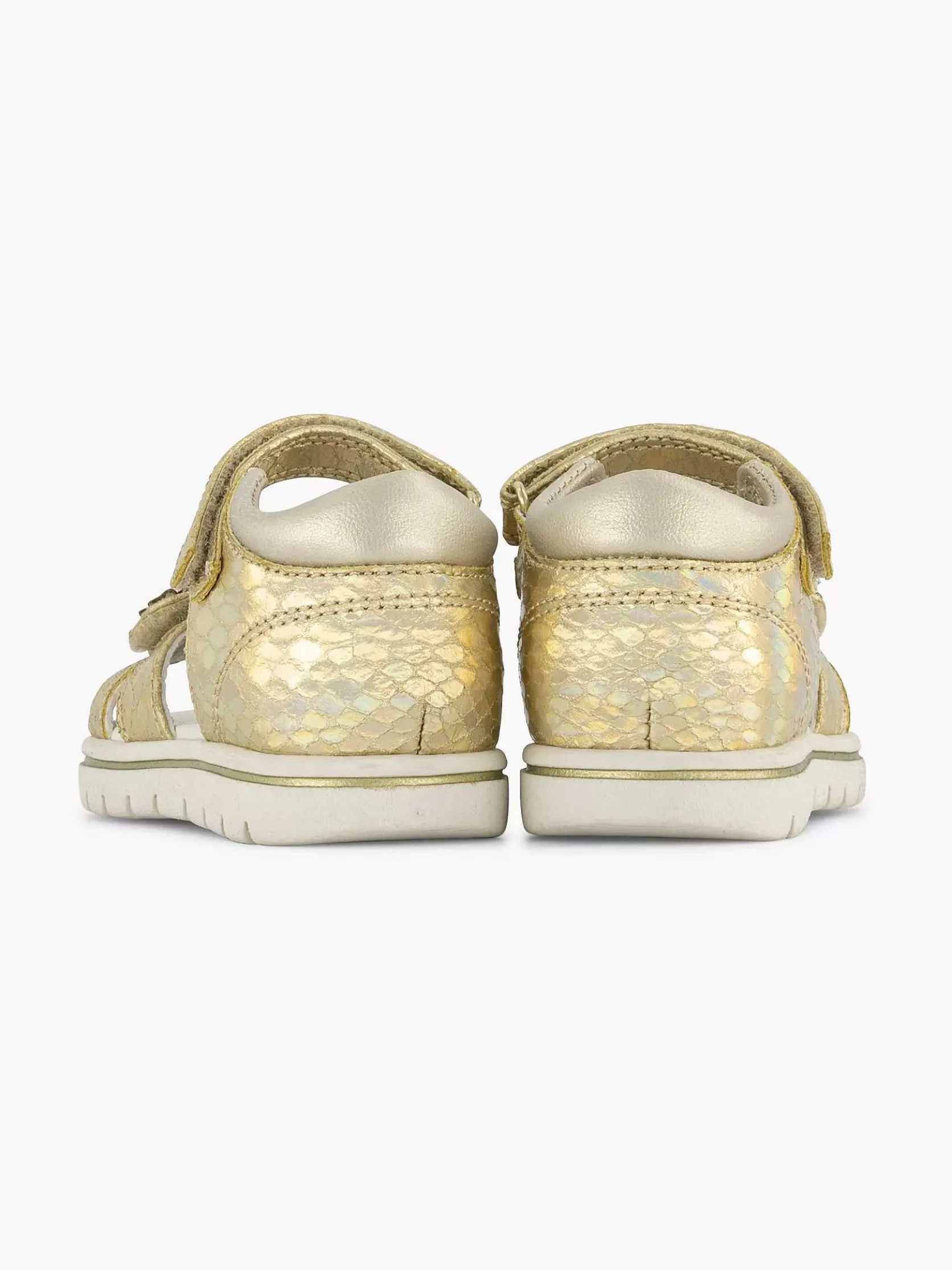 Platina Sandaal Bloemen