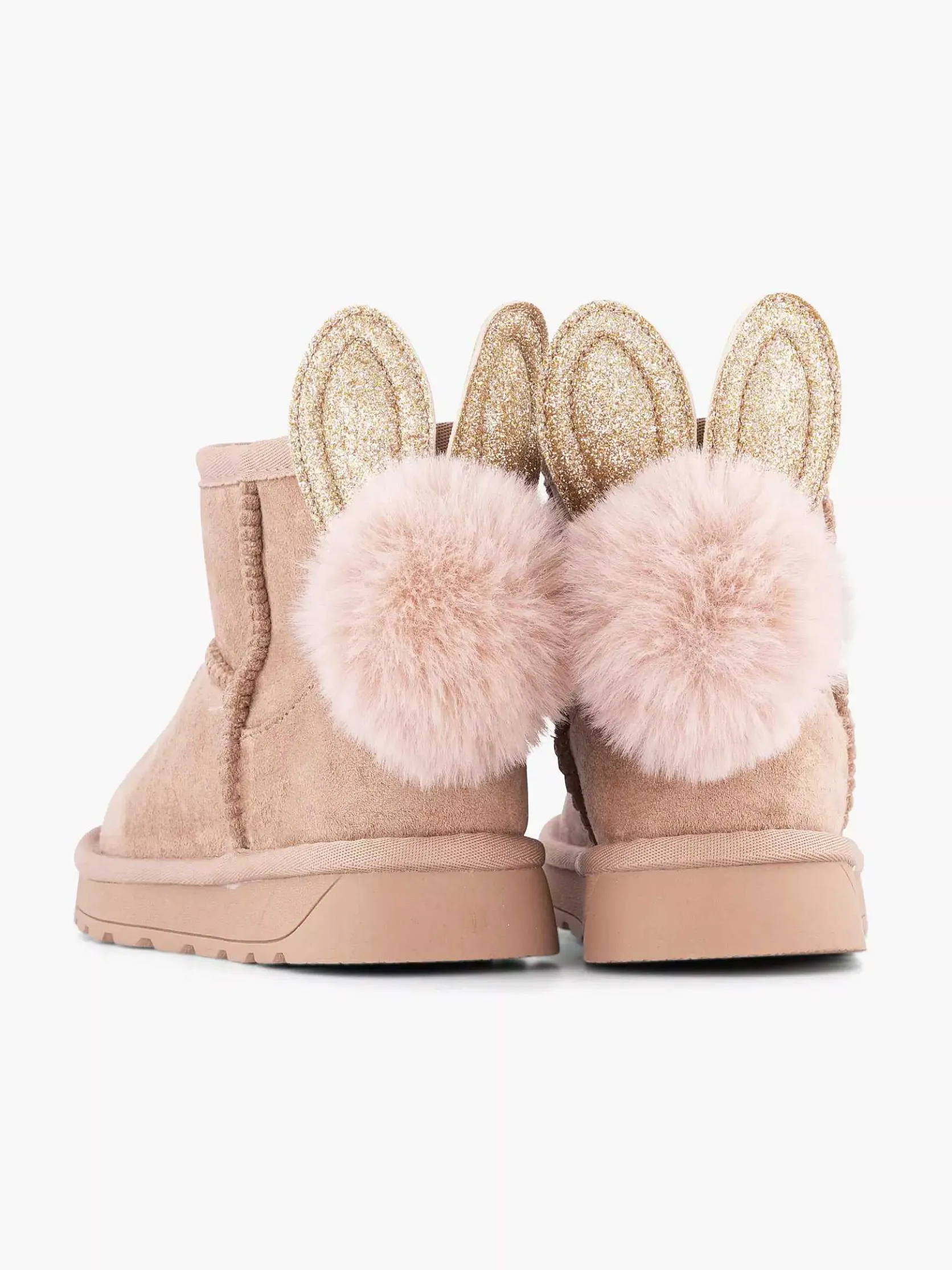 Roze Boot Gevoerd Konijn