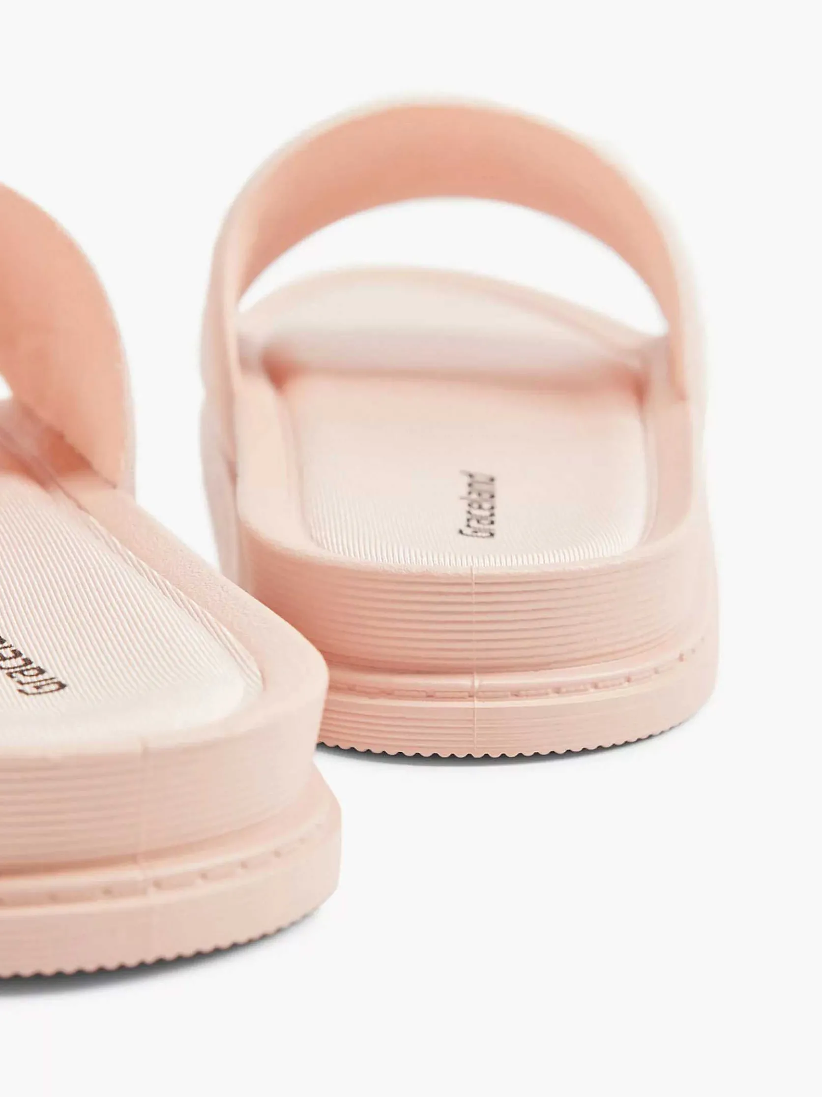 Roze Slipper Doorgestikt