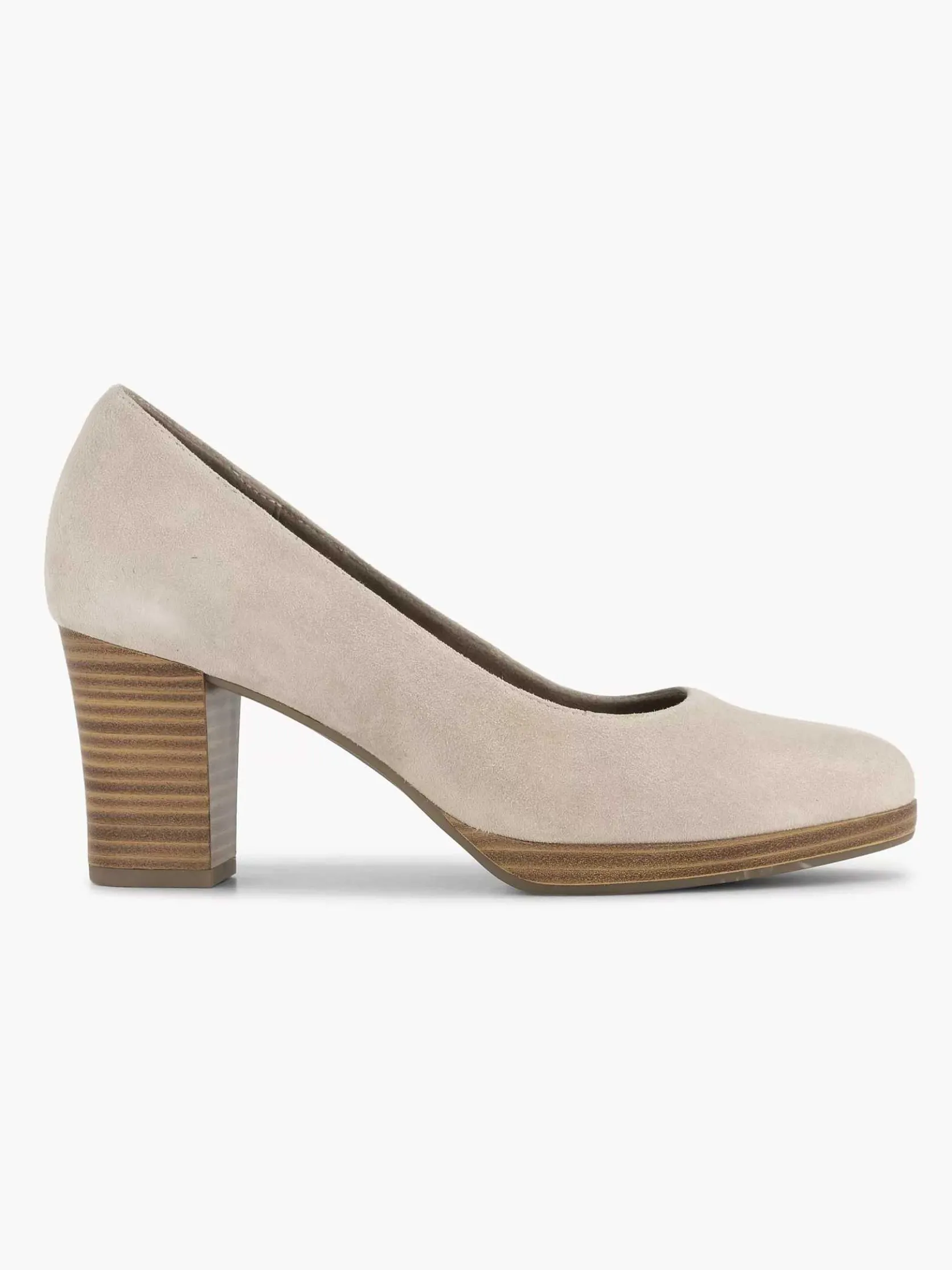 Taupe Beige Comfort Pump