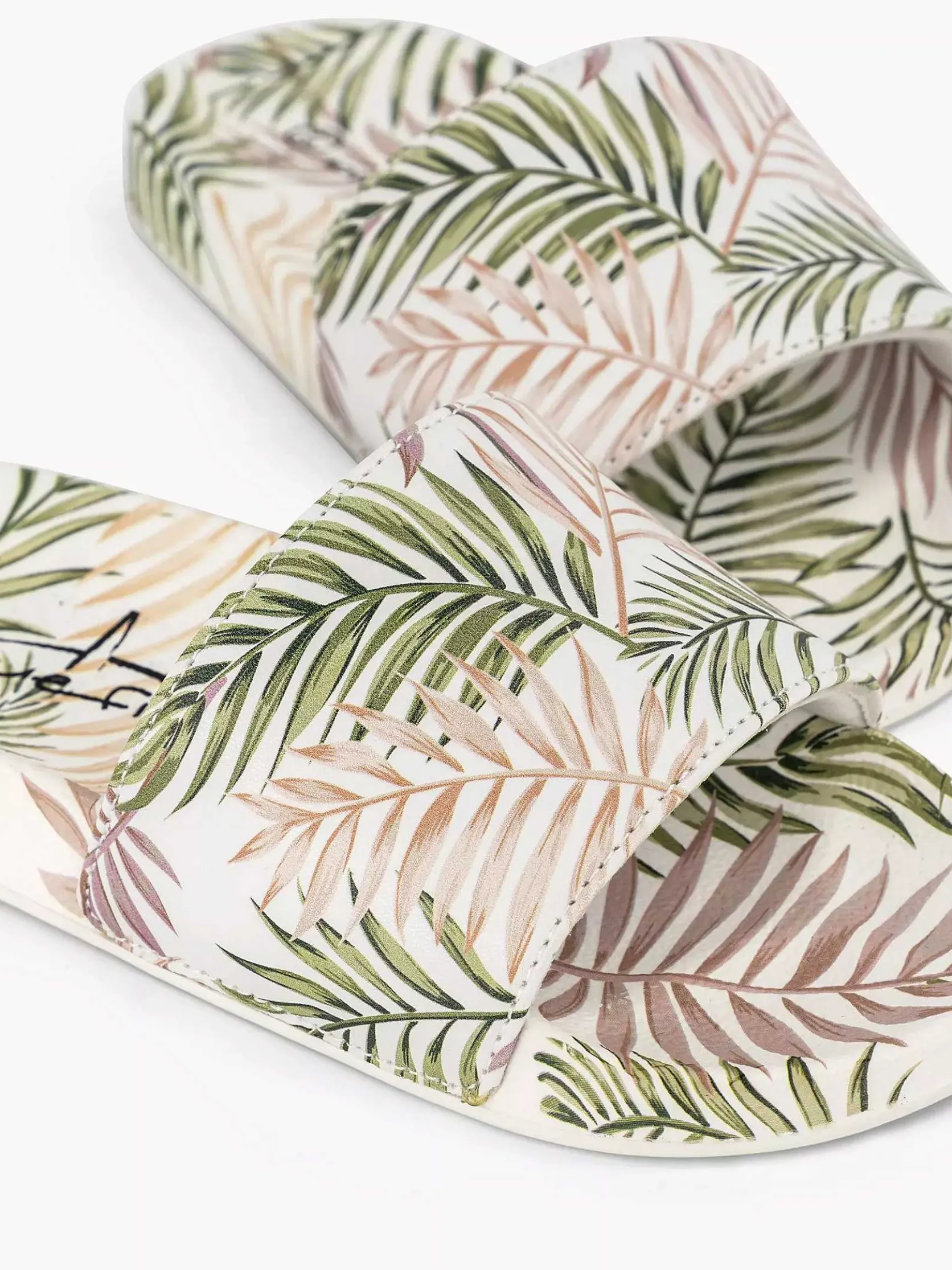 Wit/ Groene Slipper Bladeren