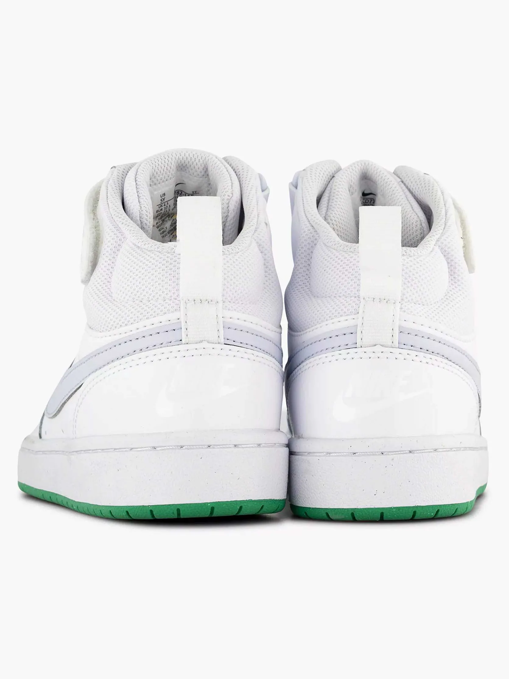 Witte Hoge Sneaker Court Borough Mid 2