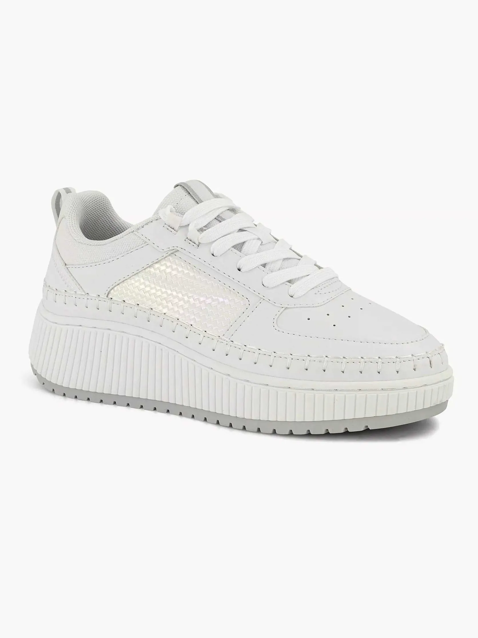 Witte Platform Sneaker