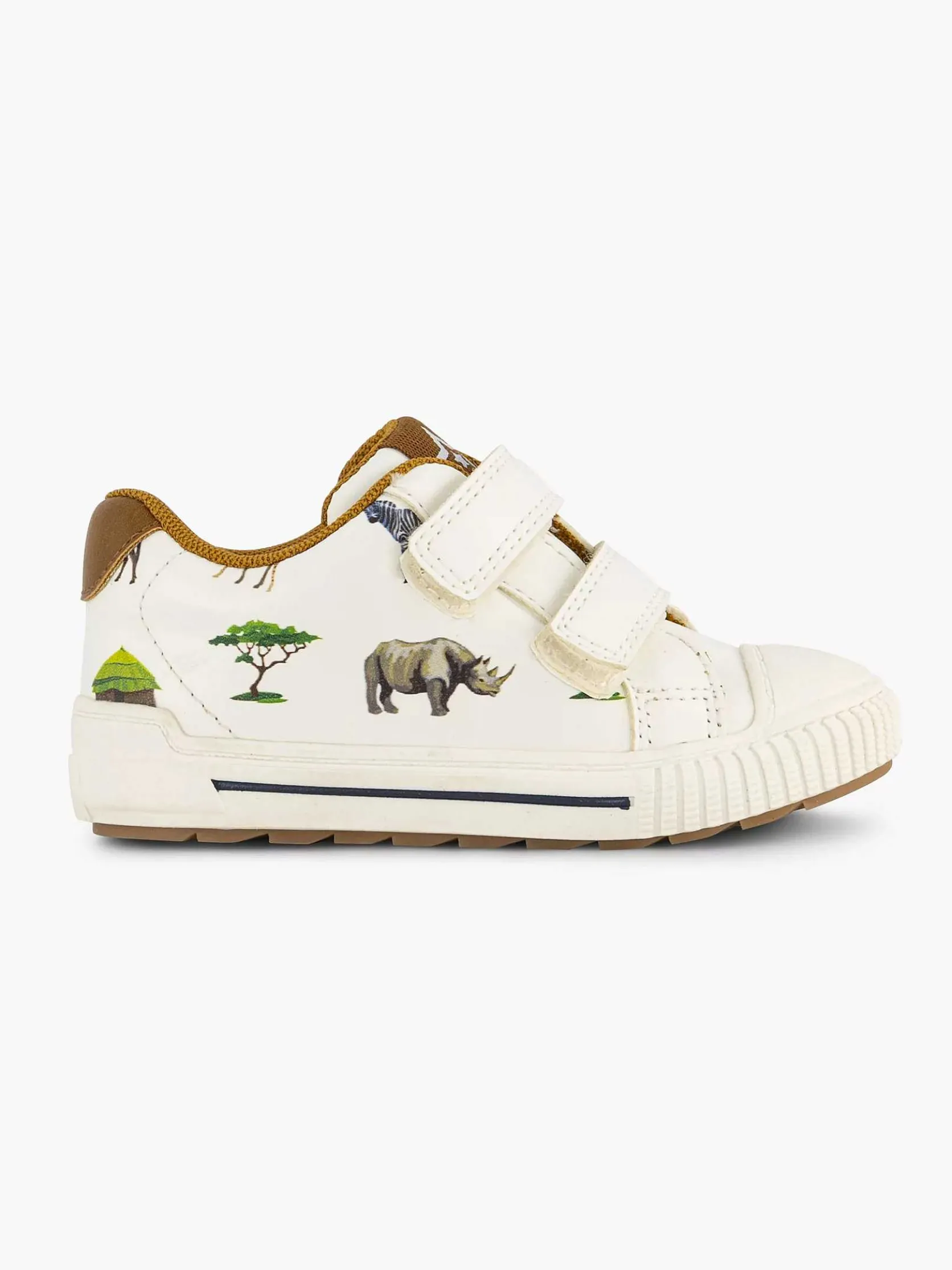 Witte Sneaker Neushoorn