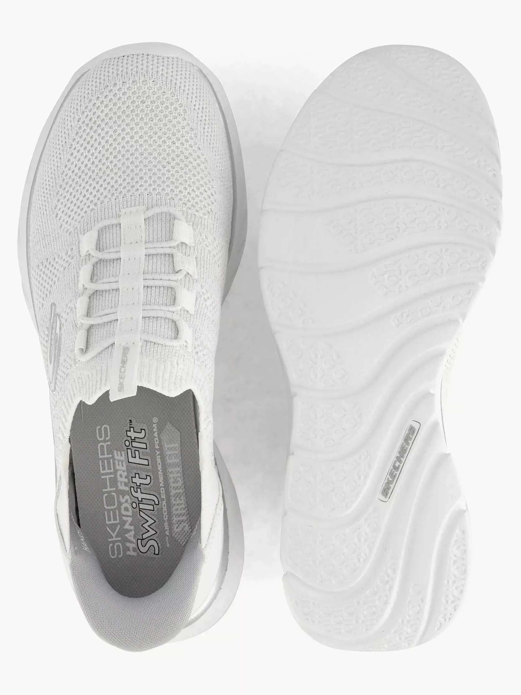 Witte Sneaker Swift Fit - Hands Free Sole Provider