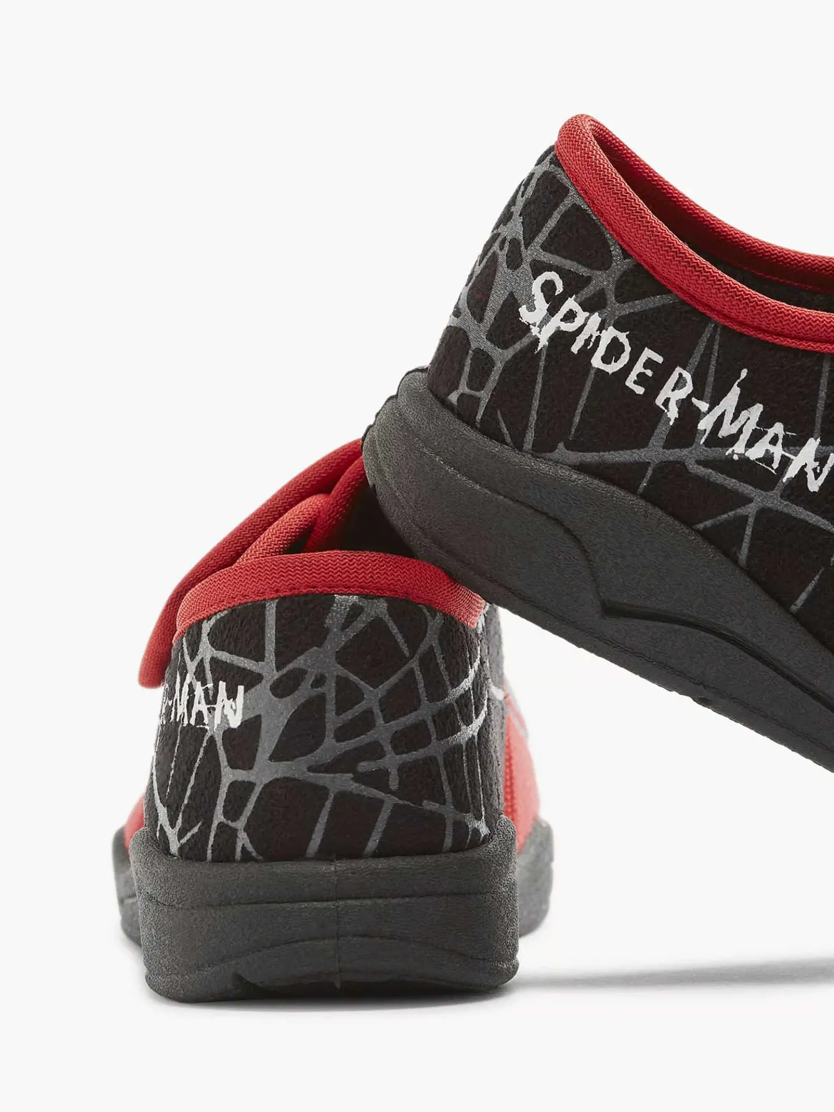 Zwarte Pantoffel Spiderman