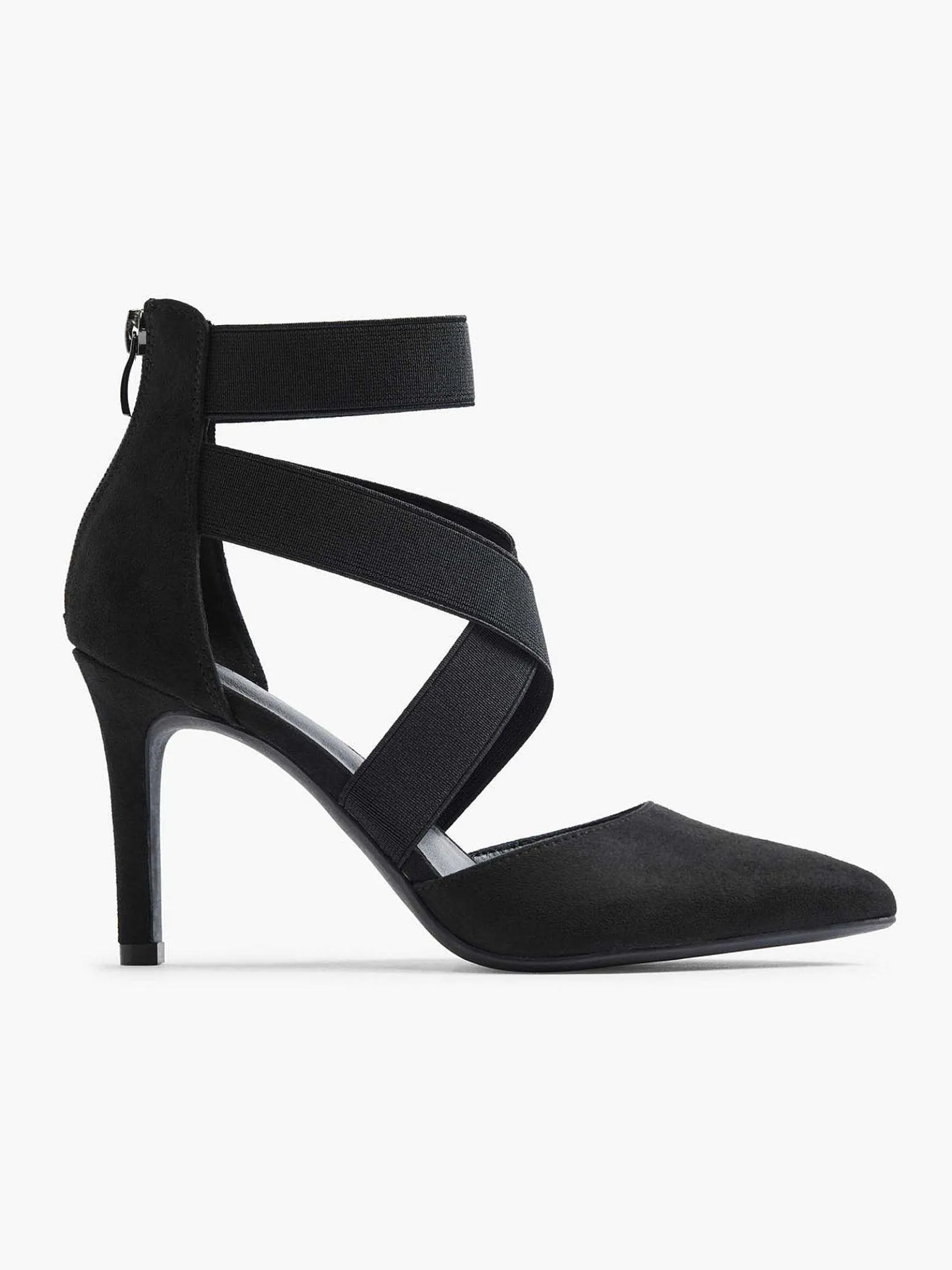 Zwarte Pump Elastiek