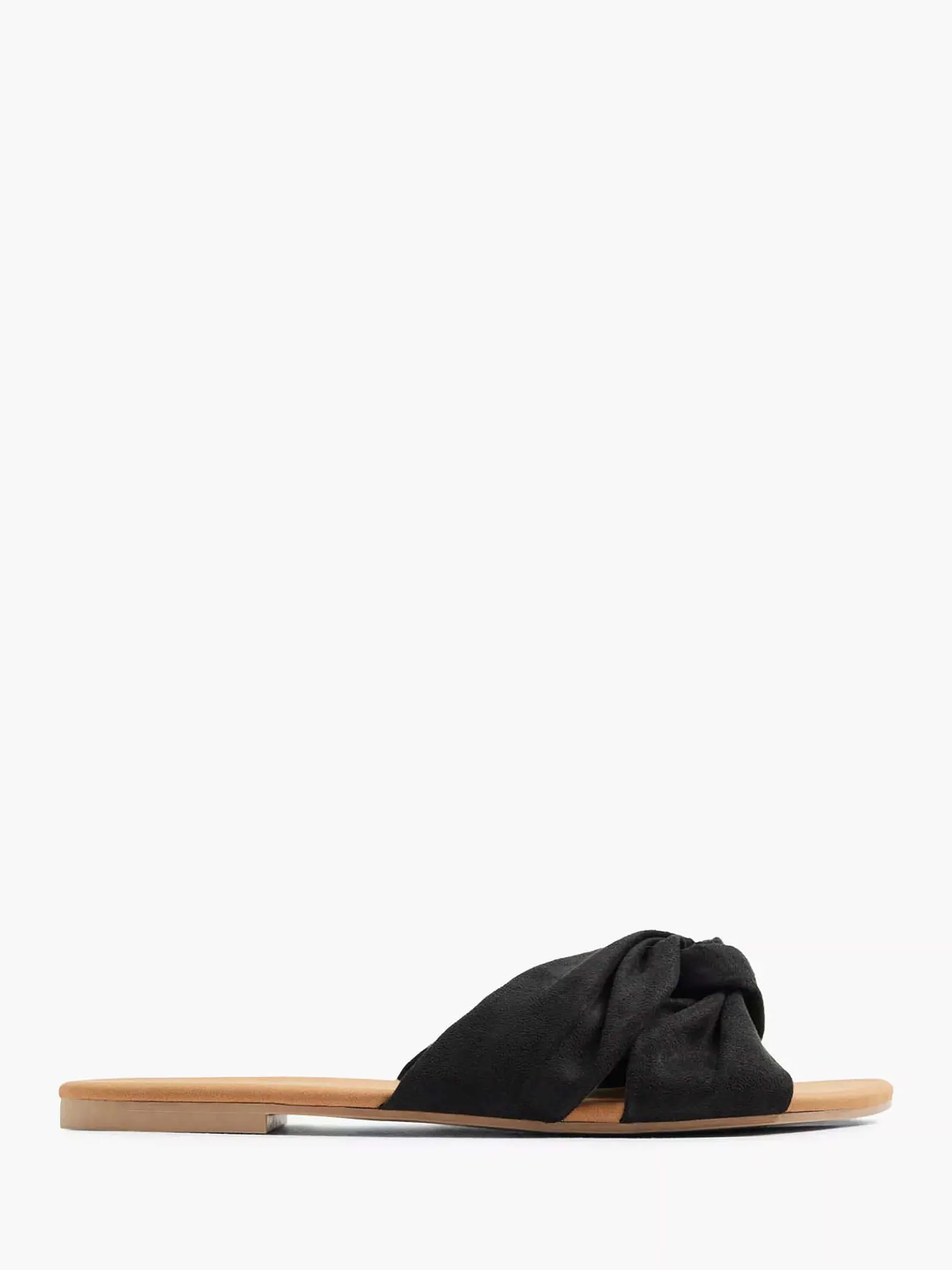 Zwarte Slipper Knoop