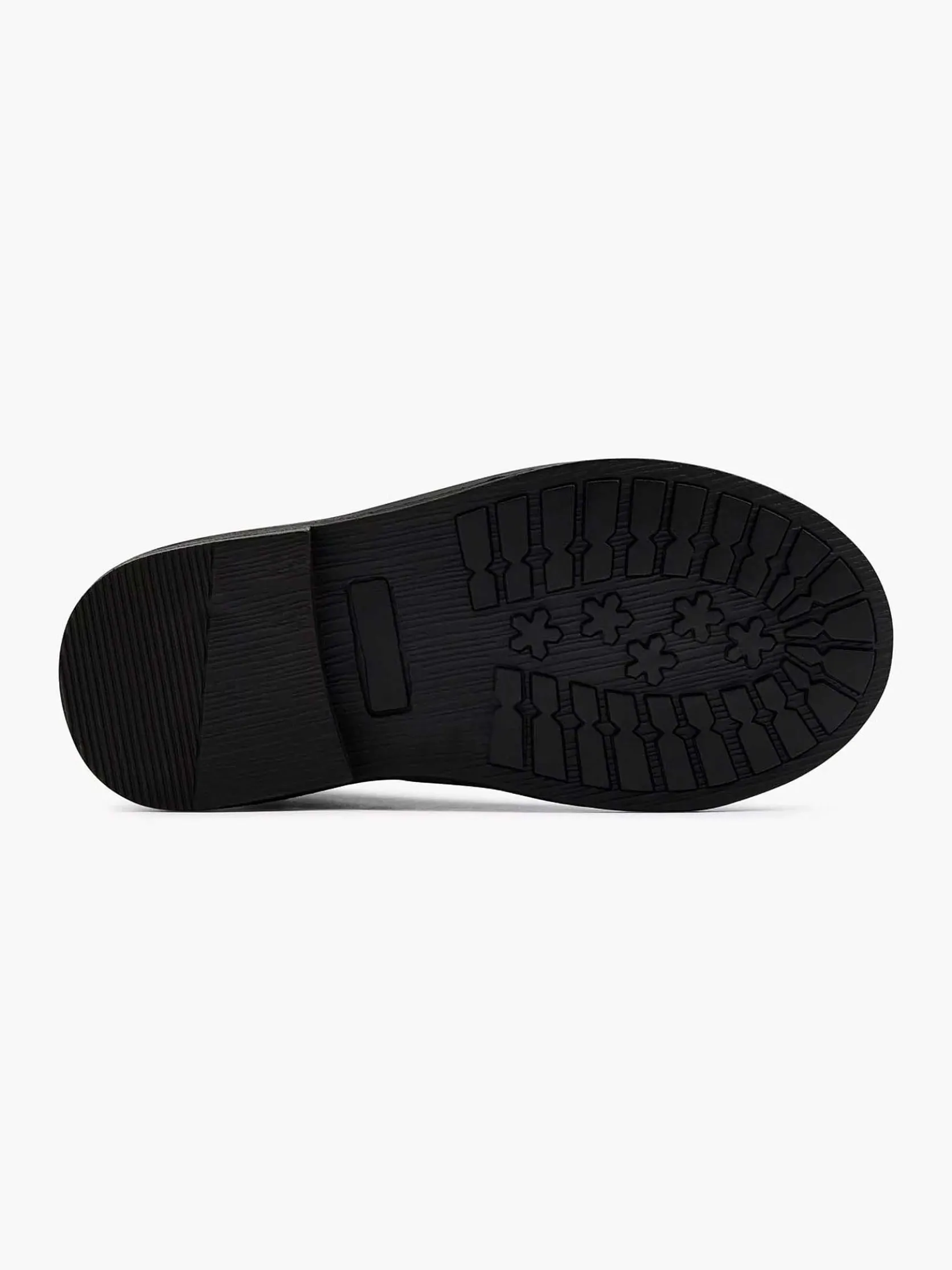 Zwarte Veterboot Lak